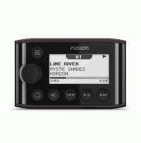 IPX7 Black Marine Wired Remote with Connectivity to the NMEA 2000® Network, MS-NRX300 - 010-01628-04 - Fusion